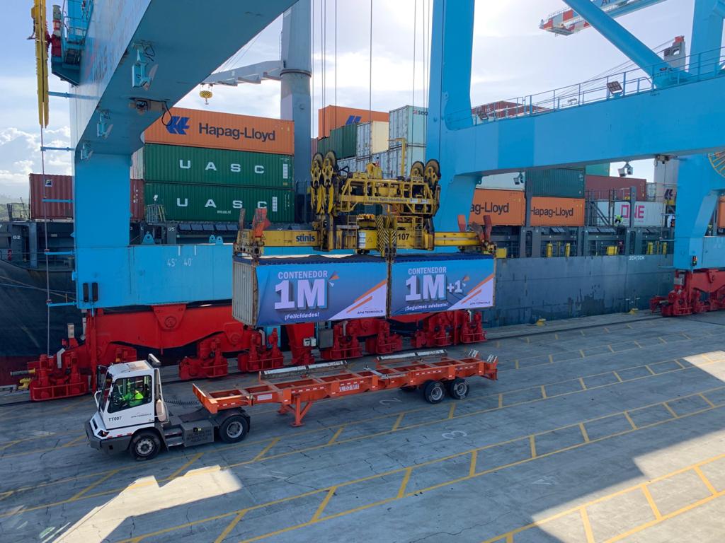 Costa Rica:Terminal de Contenedores de Moín alcanza su primer millón de contenedores movilizados