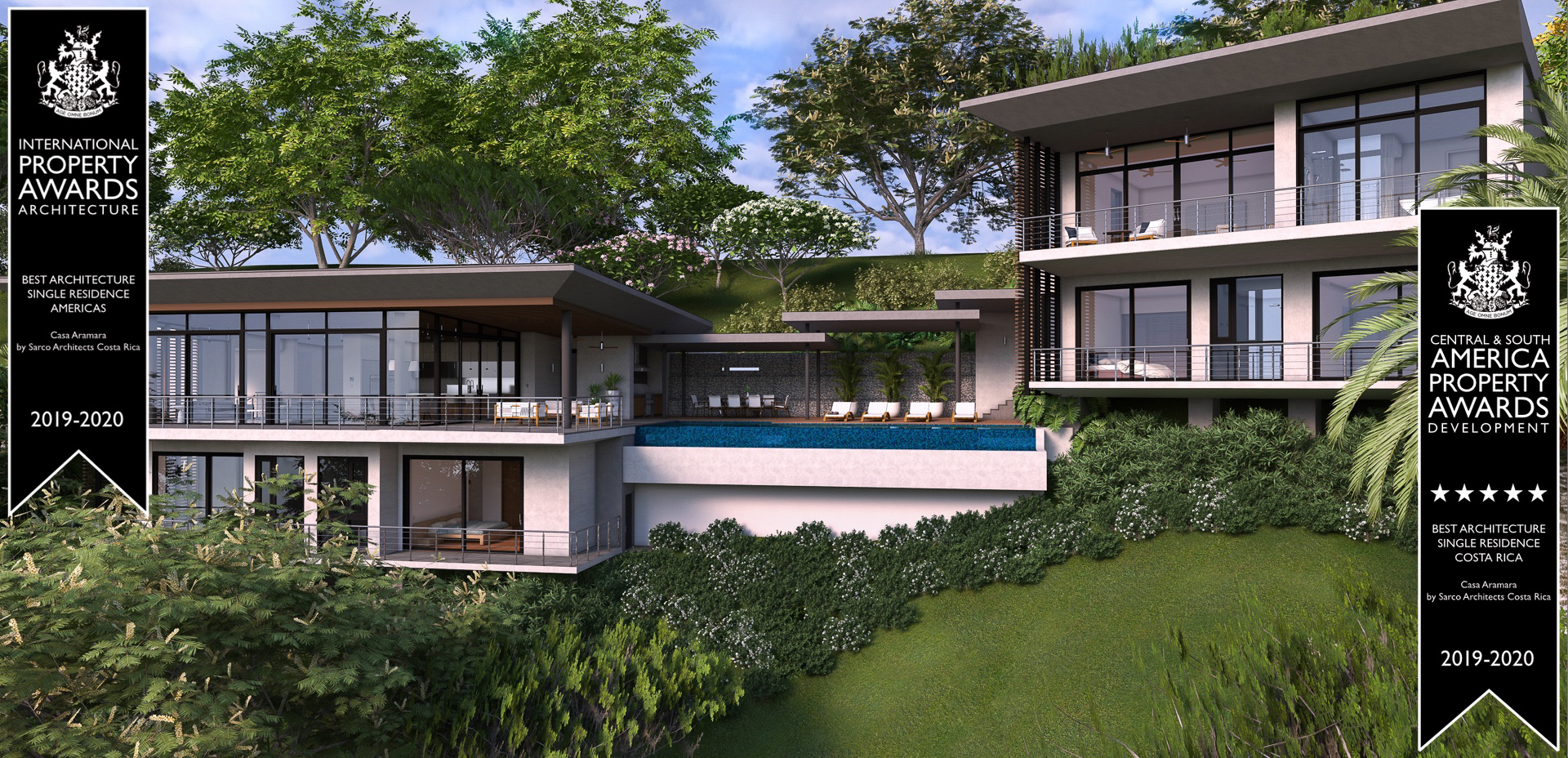 Firma costarricense de arquitectura gana premio de mejor Proyecto en toda America en edición 2019 del International Property Awards