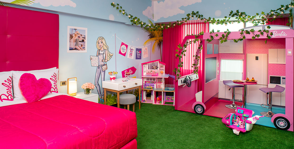 Barbie llega al JW Marriott Lima con una habitación temática para los amantes de la muñeca más famosa del mundo