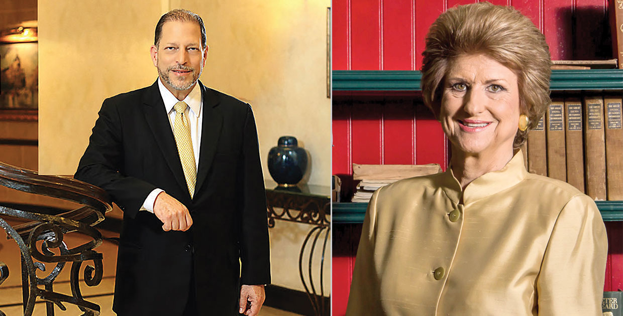 Exitosos líderes de comunicación y finanzas