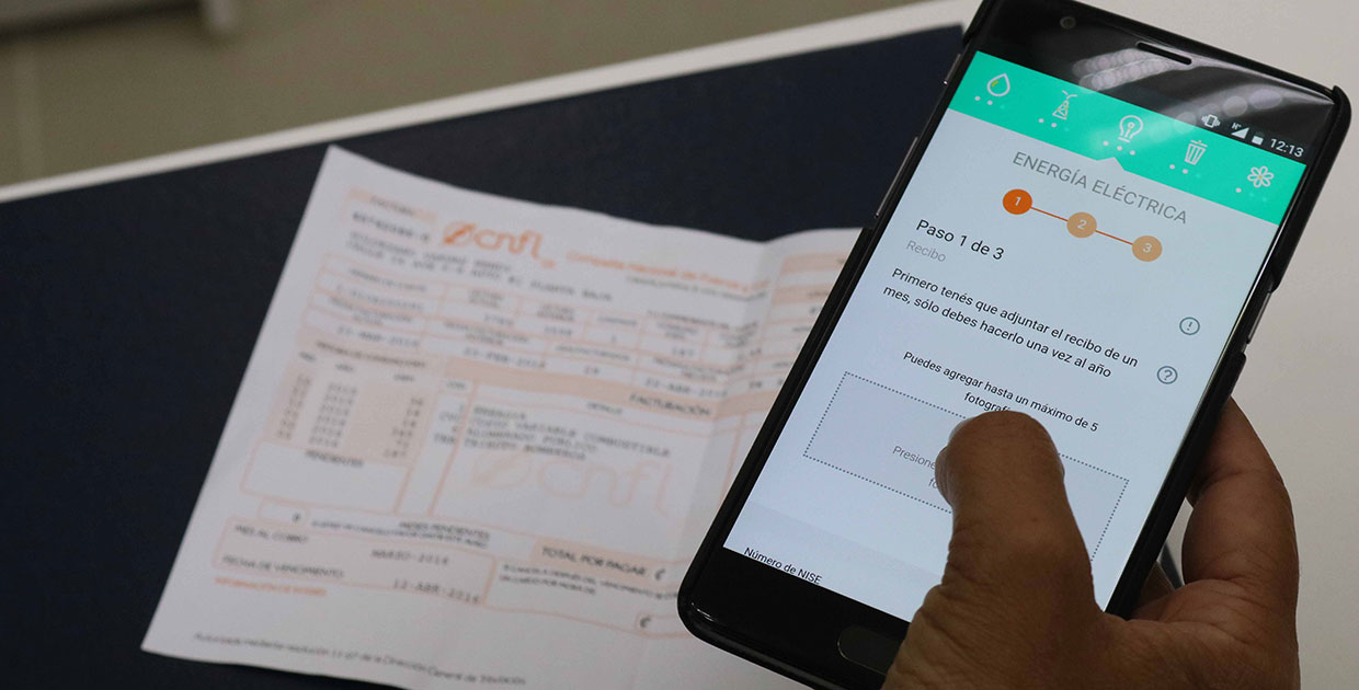 App permite registrar el consumo de los servicios, cuantificar residuos e impulsar compras sostenibles