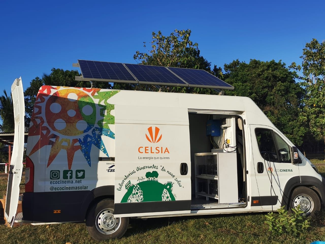 La nueva energía de Celsia llega a Chiriquí a través del Laboratorio Móvil