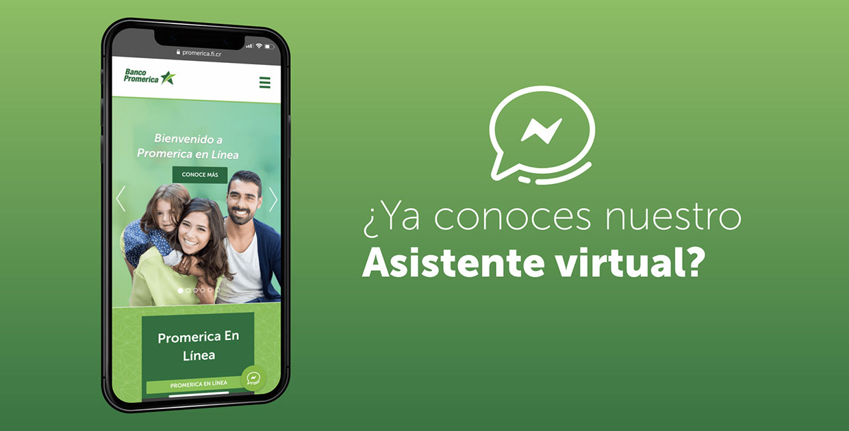 Banco Promerica Costa Rica lanza novedosa asistente virtual