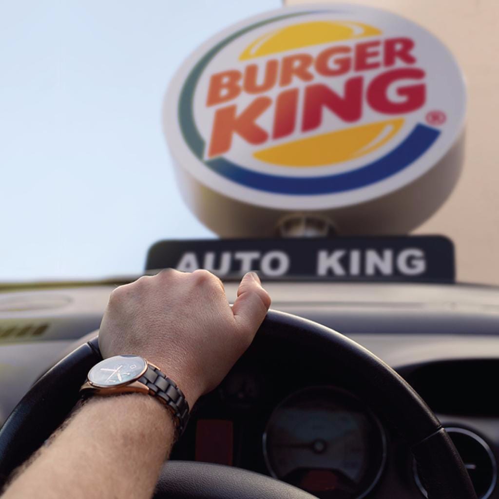 A cenar con Burger King