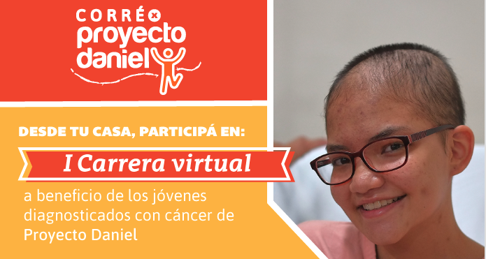 I Carrera Virtual a beneficio de jóvenes diagnosticados con cáncer: “Corre X Proyecto Daniel”