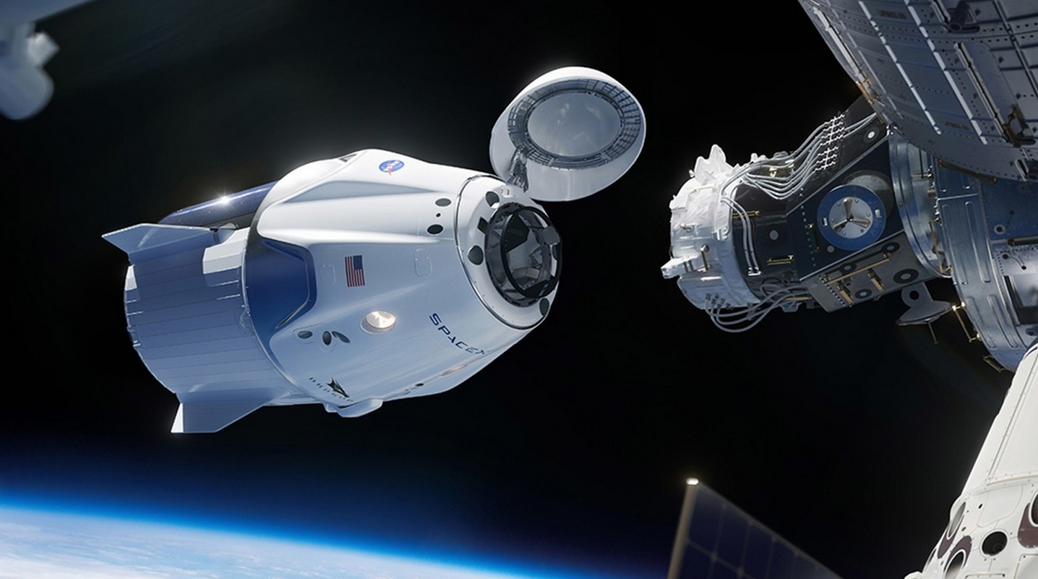 ¿Cuál es la importancia del primer vuelo tripulado de Space X y la NASA?