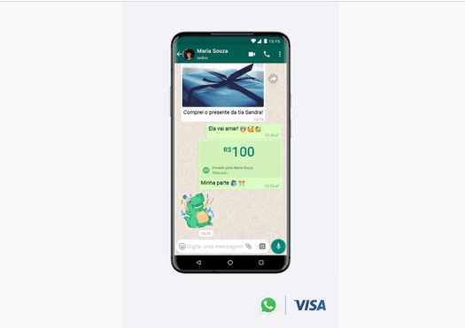 Visa se Asocia con Facebook para Lanzar en Brasil Pagos en WhatsApp