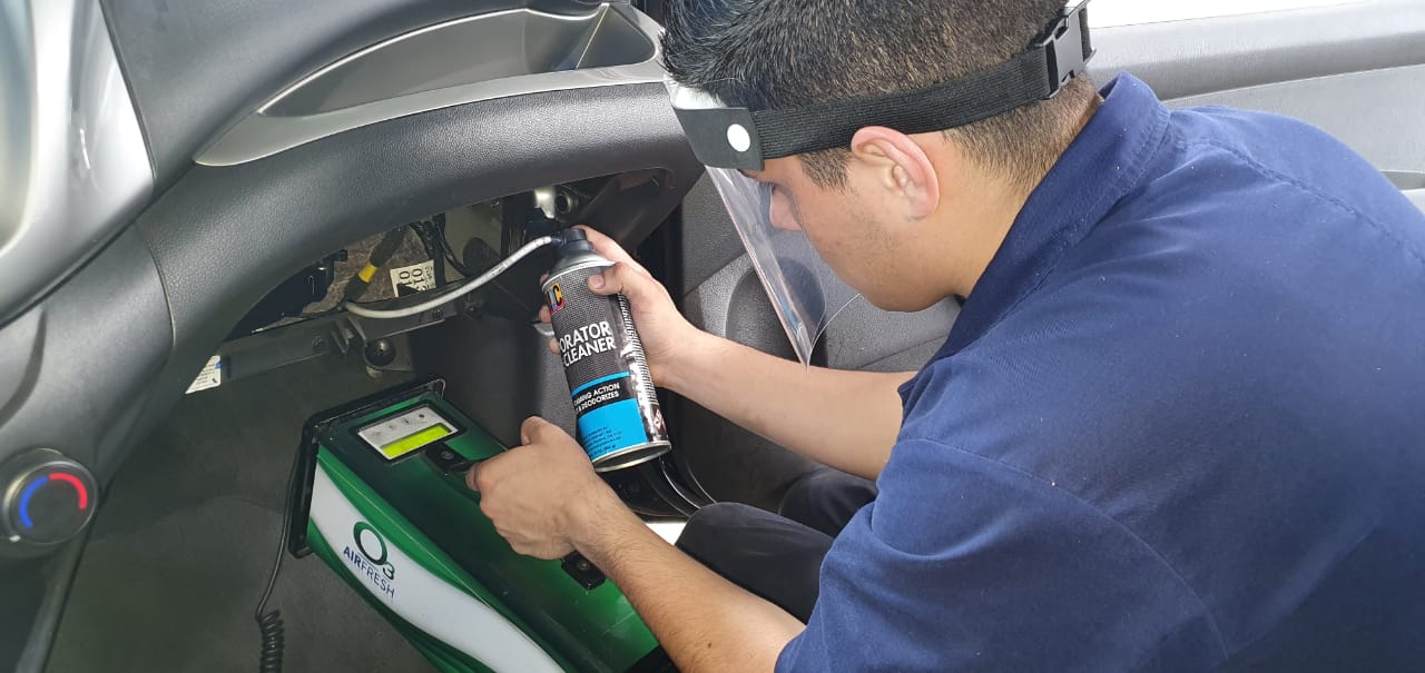 Novedoso sistema de ozono llegó a Costa Rica para  desinfectar los vehículos ante la pandemia del COVID-19