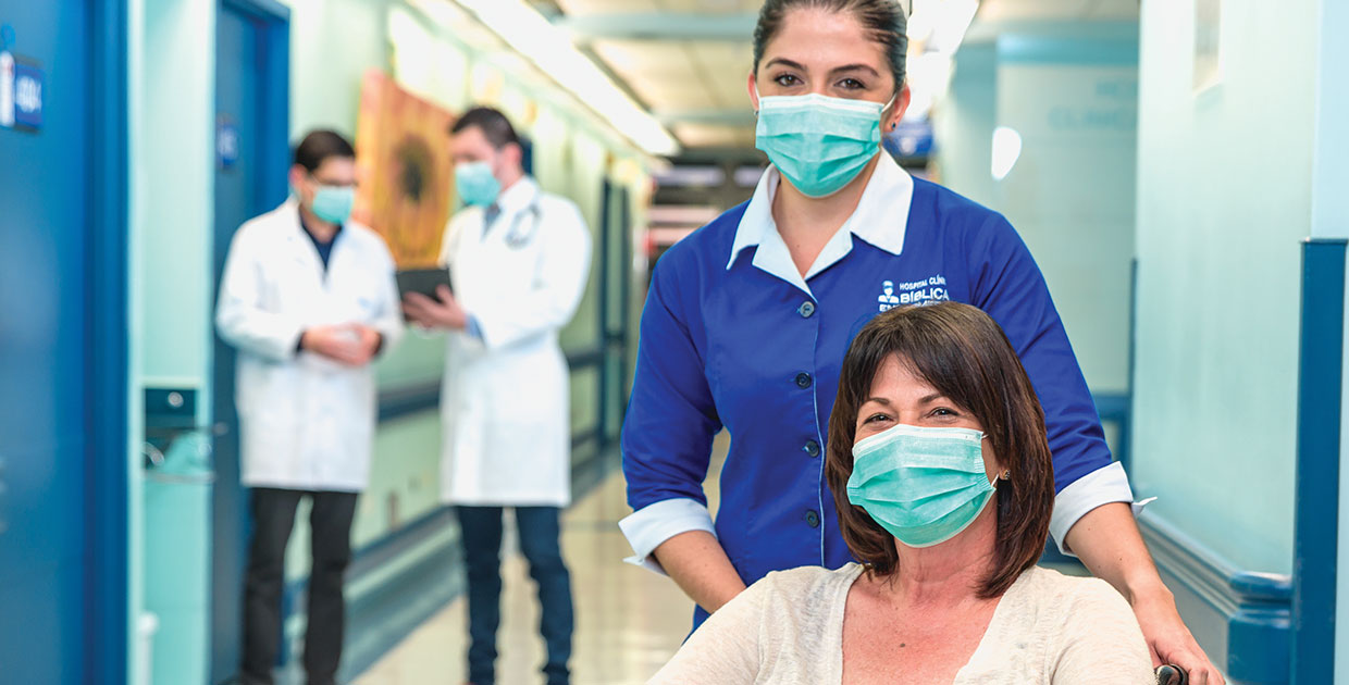 Hospital Clínica Bíblica, Un hospital seguro y sólido
