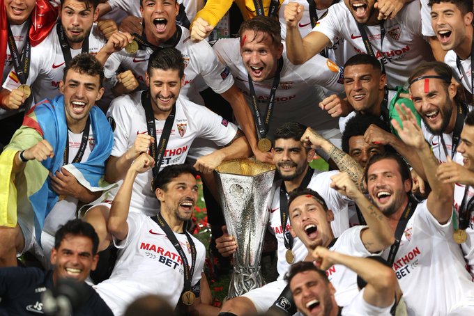 El Sevilla conquista su sexta Europa League tras derrotar al Inter 3-2