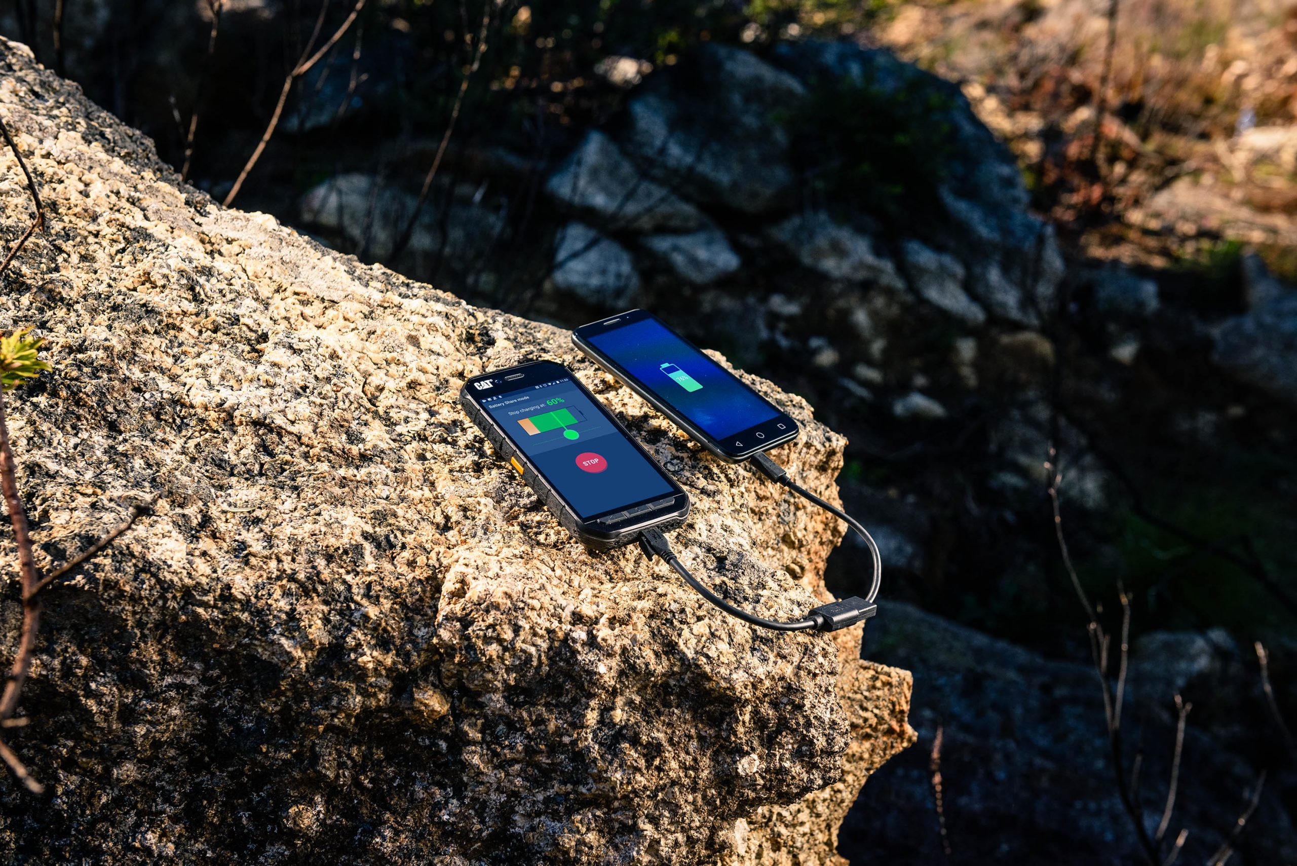 Celular de CAT aguanta caídas desde 1,8 metros de altura