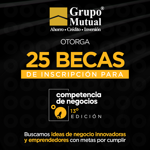 25 becas a emprendedores costarricenses  para la competencia regional de negocios Yo Emprendedor