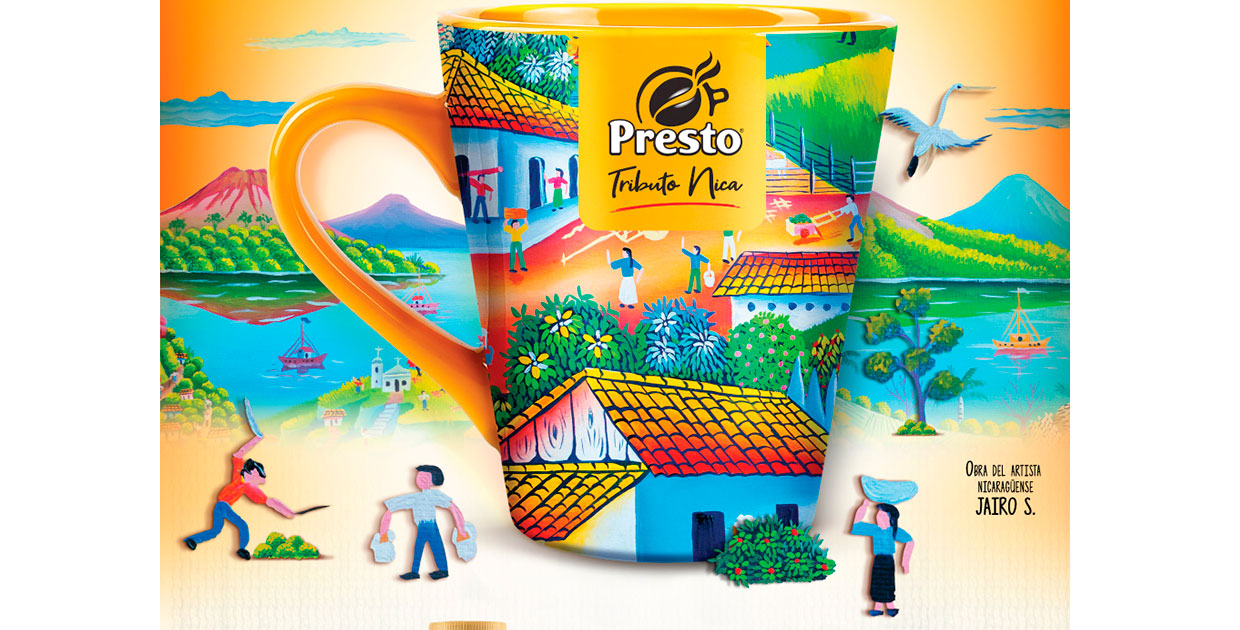 Café Presto rinde tributo a Nicaragua