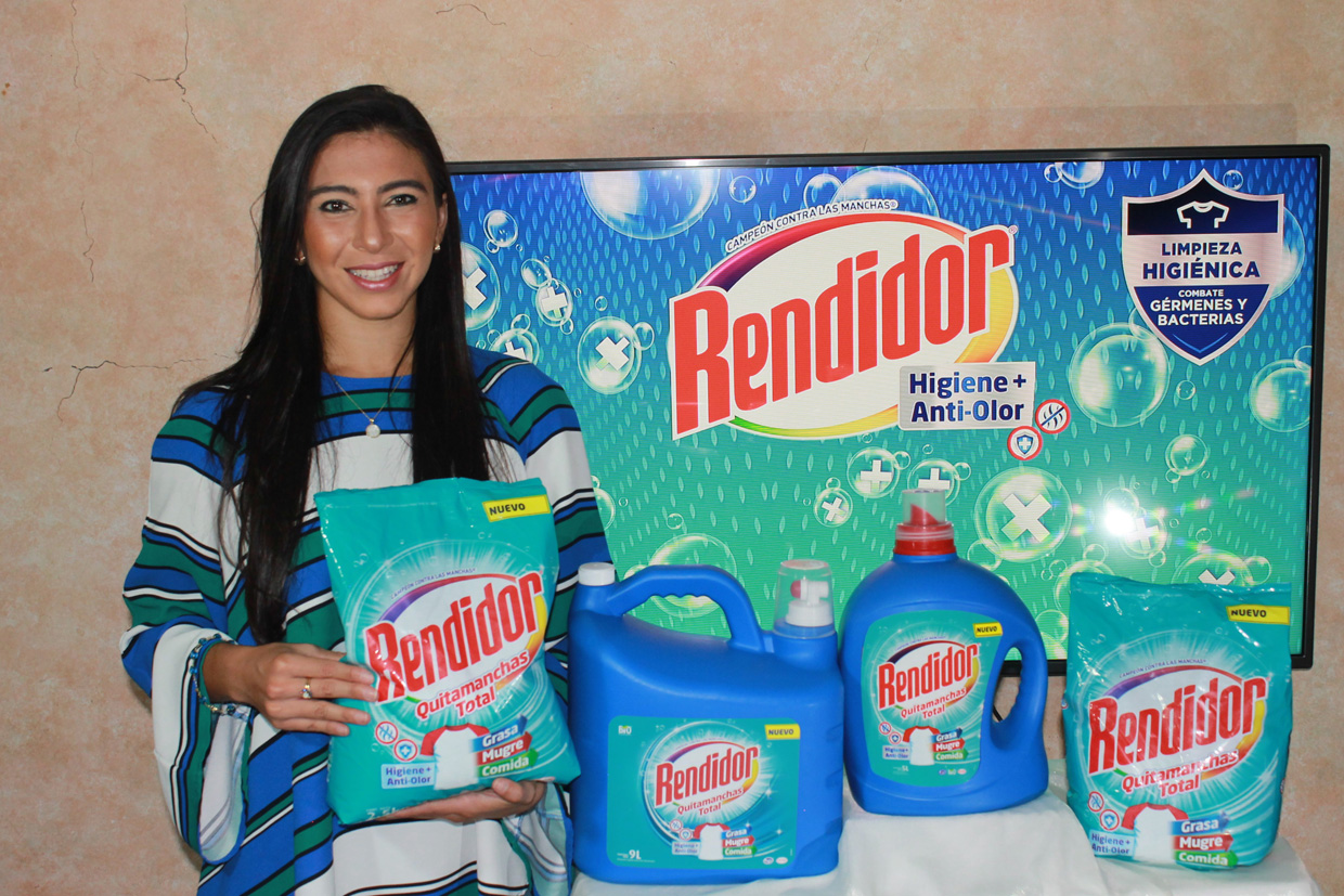 Llega a Guatemala Rendidor Higiene con tecnología Anti-Olor, el nuevo detergente de Henkel