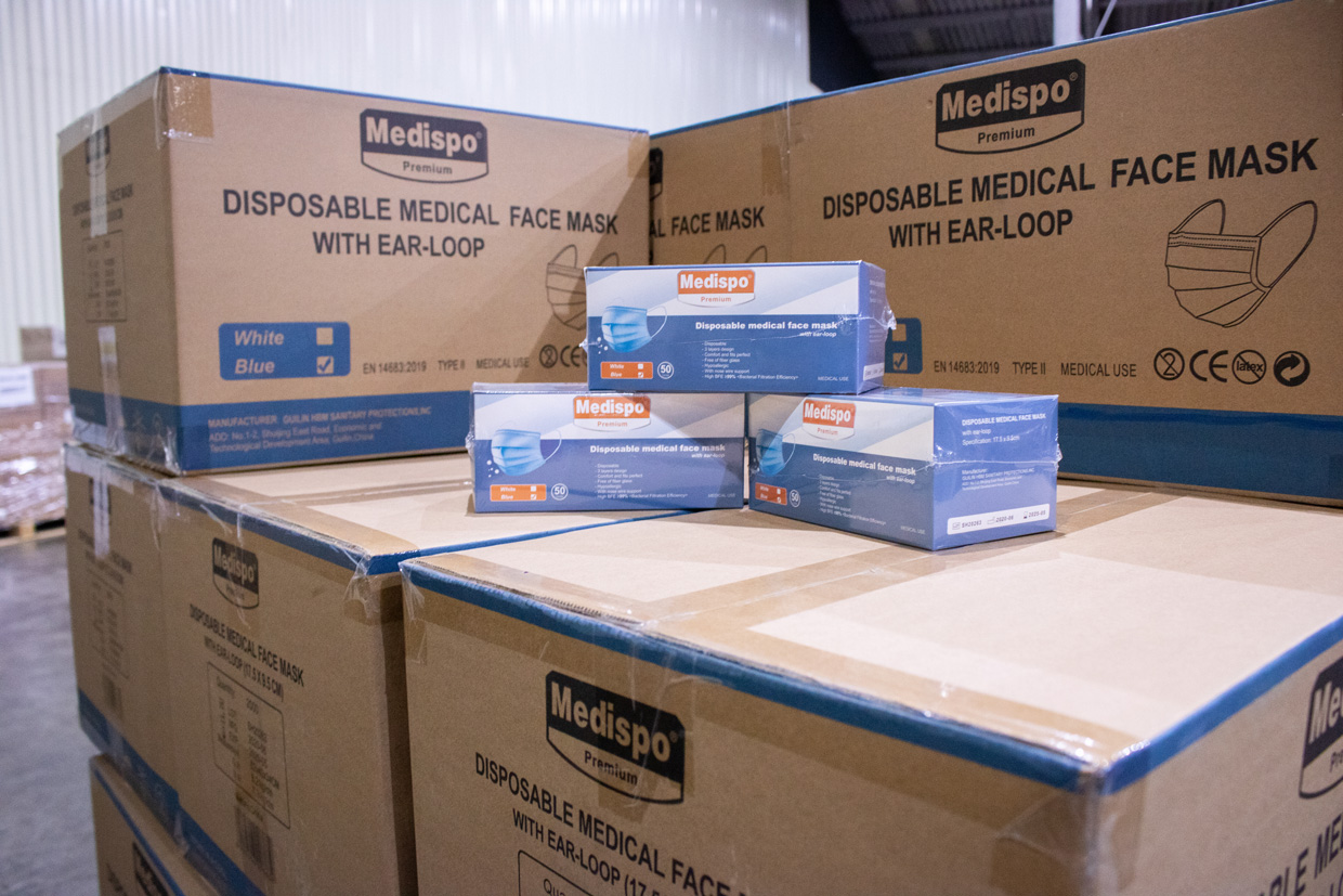 Costa Rica: CCSS recibe más 60.000 mascarillas para que sean distribuidas al personal médico