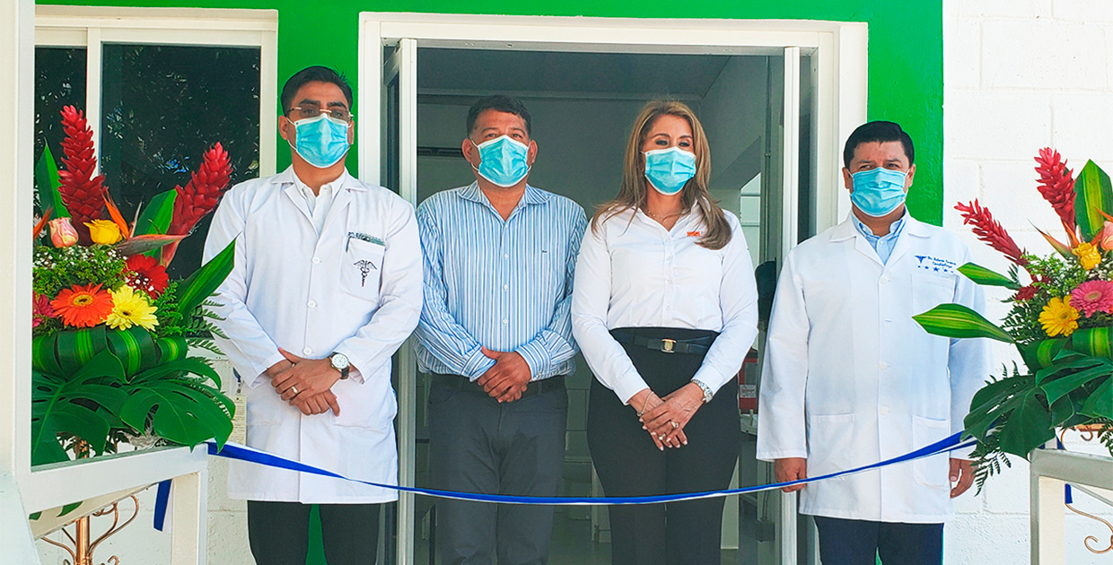 Honduras: Inauguran la nueva Sala de Recuperación del Hospital de Puerto Cortés para tratar pacientes recuperados de COVID 19