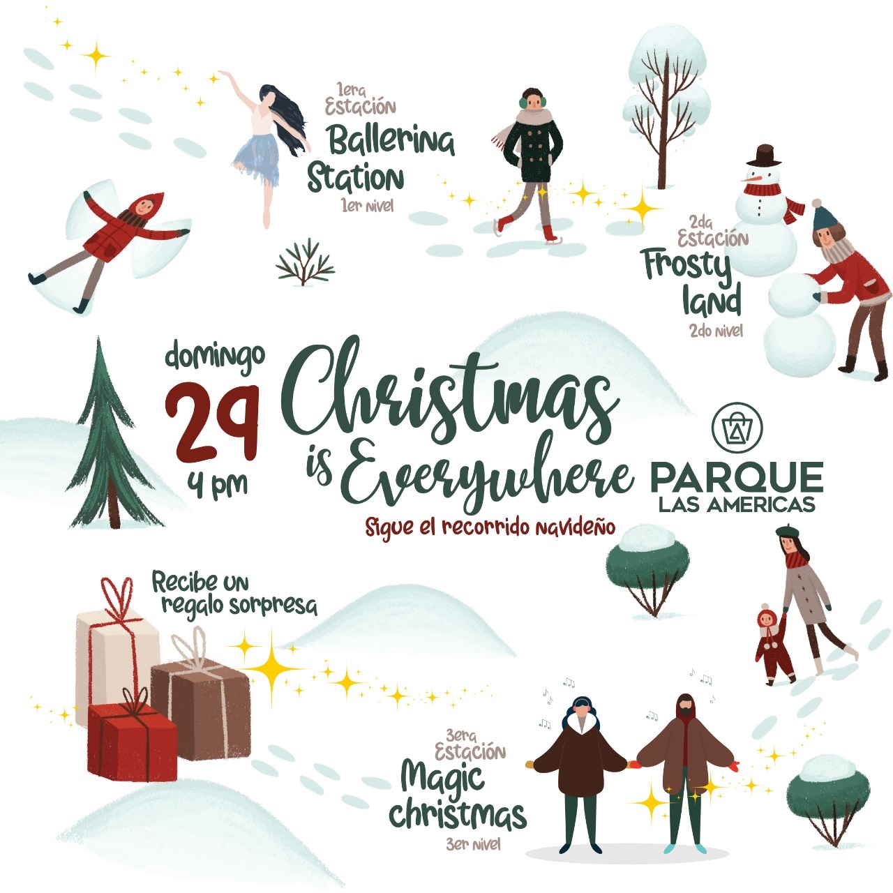 Parque Las Américas celebra el Black Weekend y el inicio de la temporada navideña en Guatemala