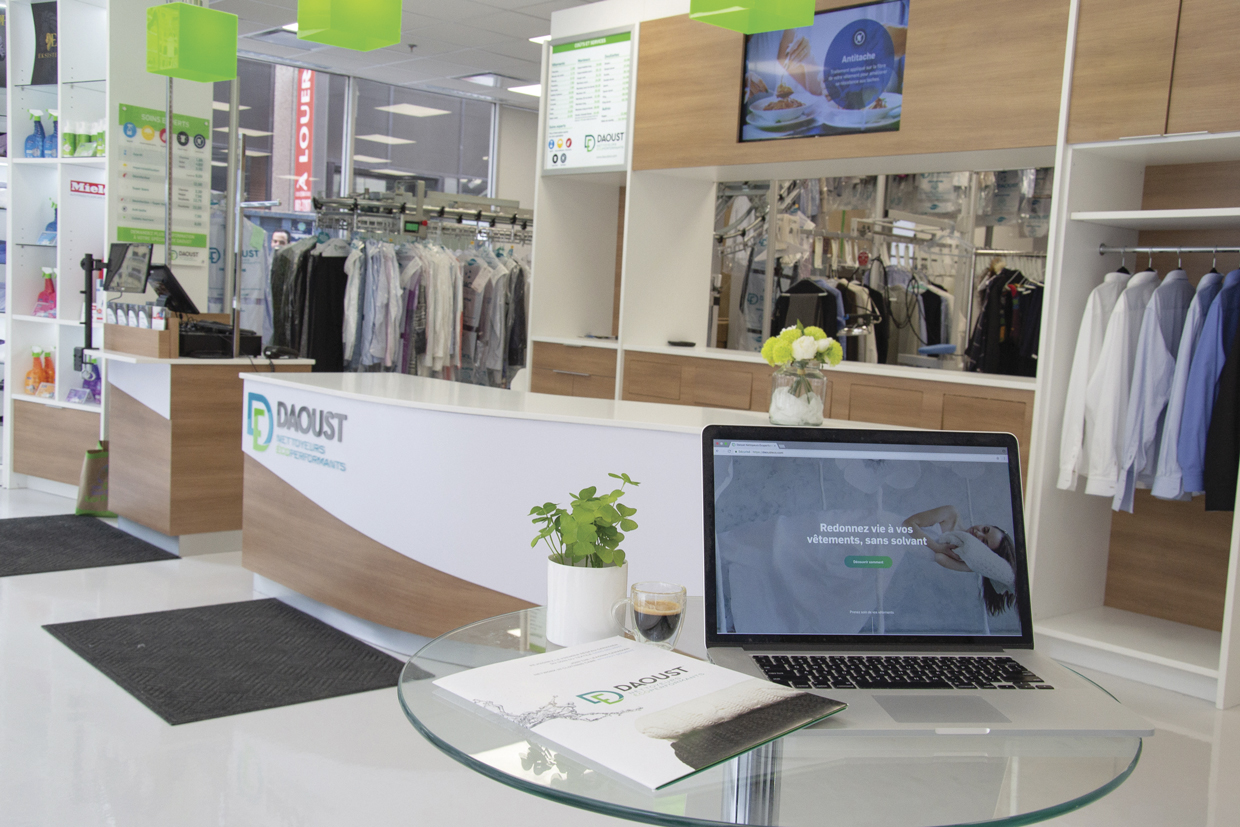 Daoust Ecoefficient Cleaners, Innovadora red de limpieza ecoeficiente