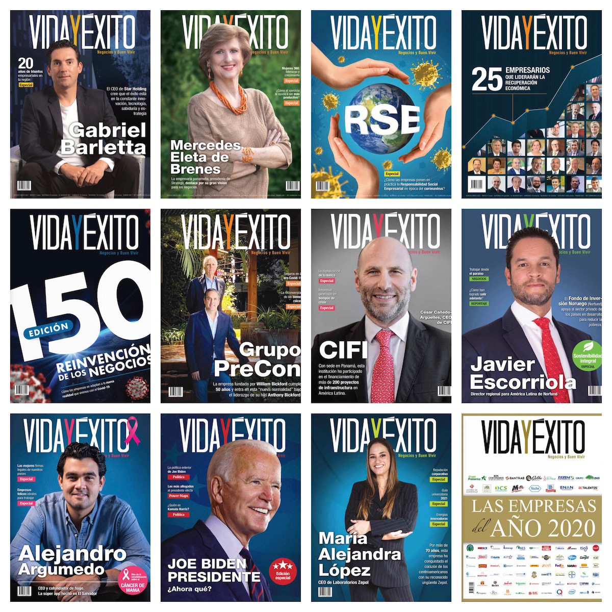 El 2020 en nuestras portadas