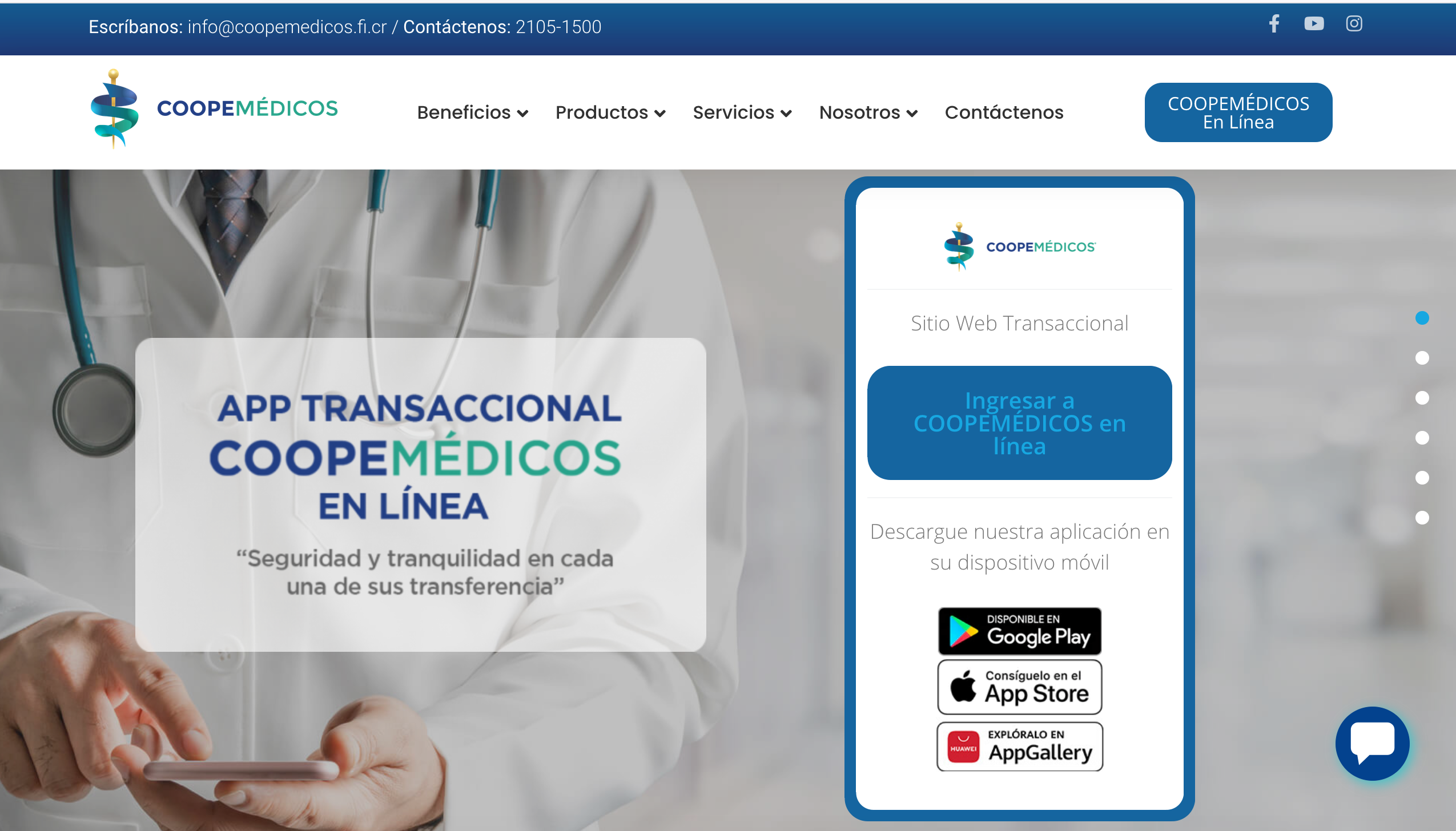 Coopemédicos apuesta por la innovación y transformación tecnológica