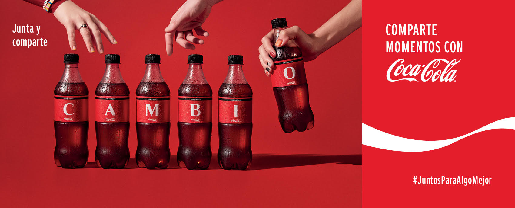 Coca-Cola invita a compartir sentimientos positivos