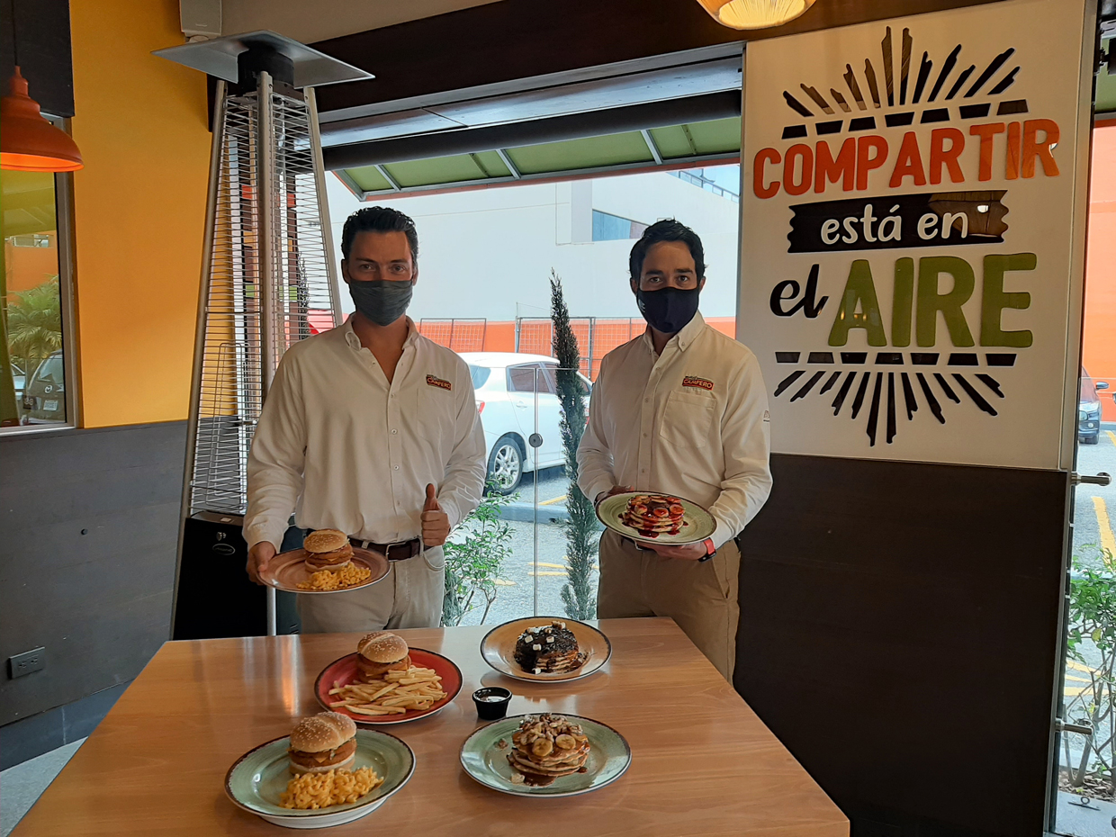 Compartir está en el aire, nuevas pérgolas Campero en Guatemala