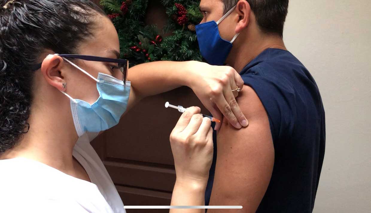Costa Rica: Segunda vacunación contra el Covid-19 en Área de Salud de Pavas
