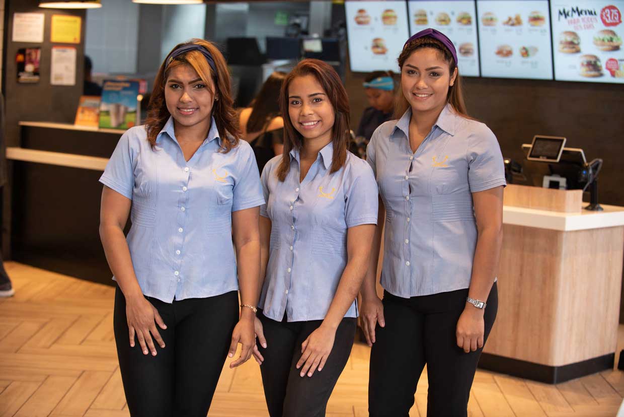 Mujeres representan el 59% de la fuerza laboral de Arcos Dorados Panamá