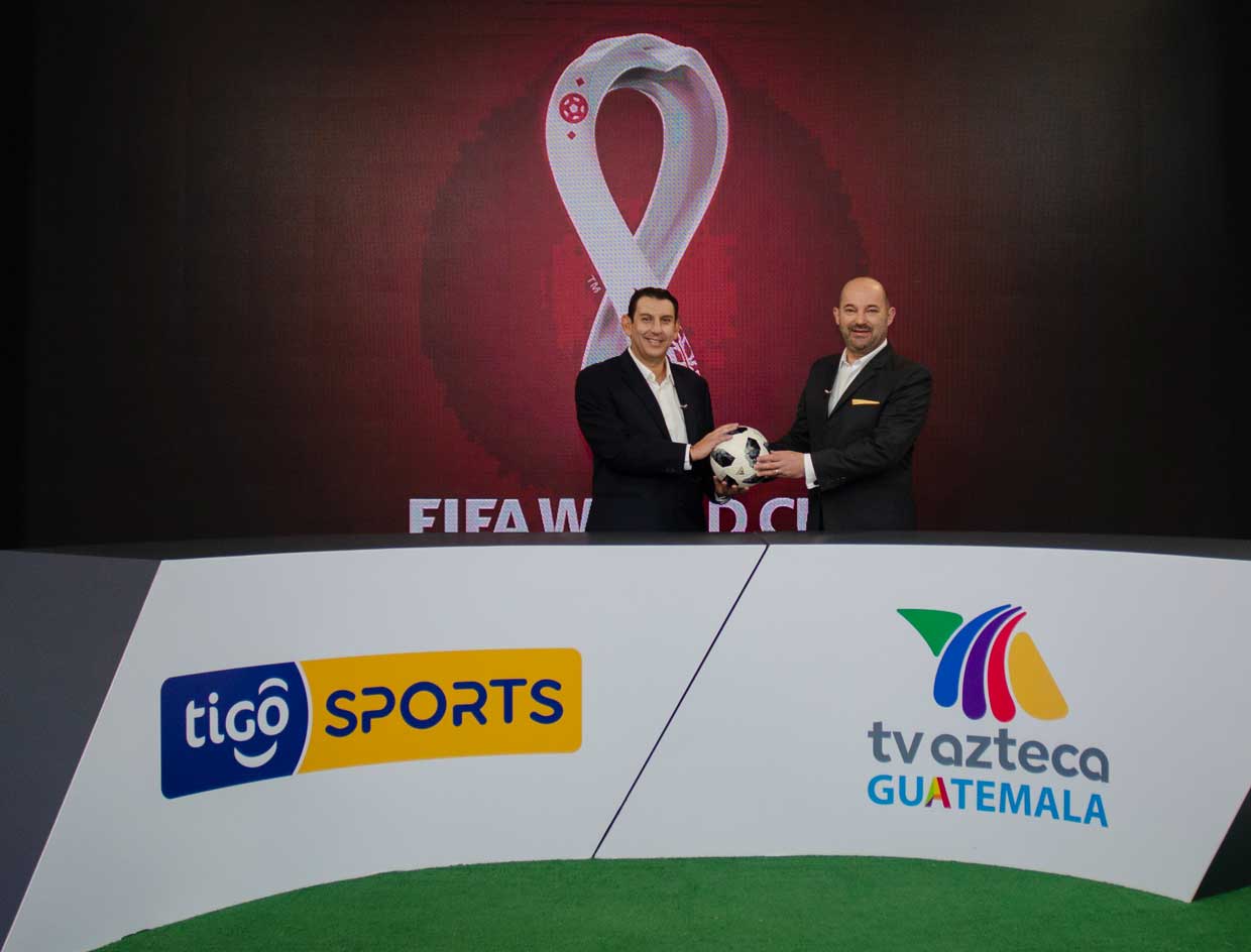 Tigo Sports y TV Azteca Guatemala juntos  para transmitir el mundial Qatar 2022