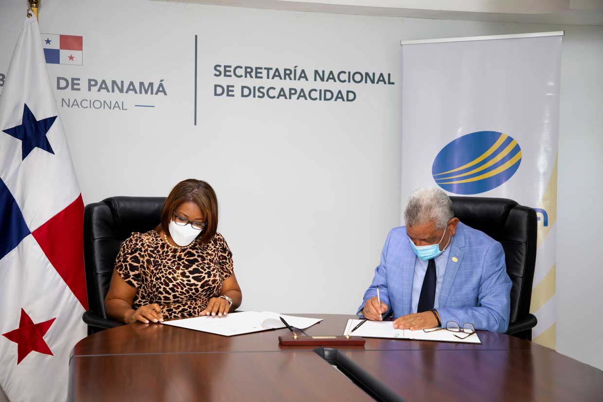 Panamá: ETESA implementará acciones para la equiparación de oportunidades para las personas con discapacidad