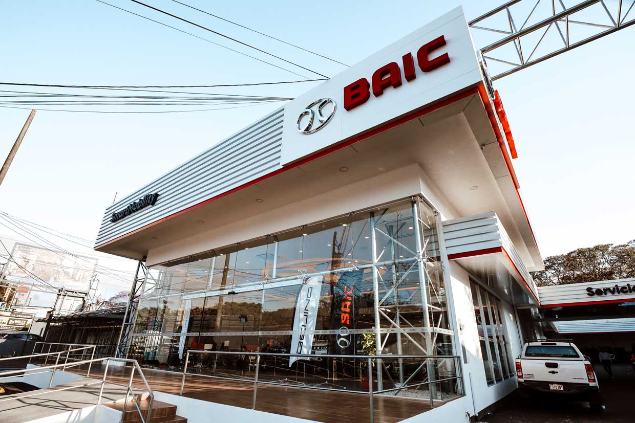 Nueva marca BAIC introduce en Costa Rica carros de lujo a precios competitivos