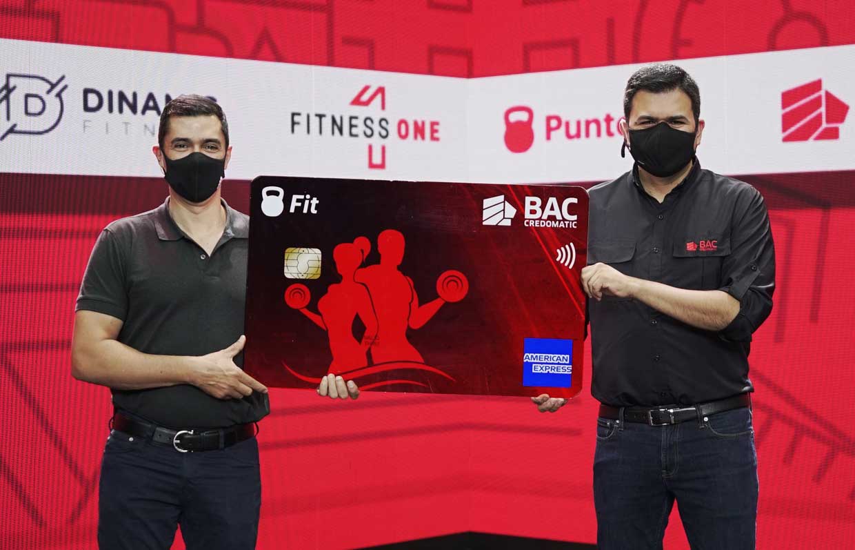 BAC Credomatic lanza la primera tarjeta Puntos Fit en Guatemala