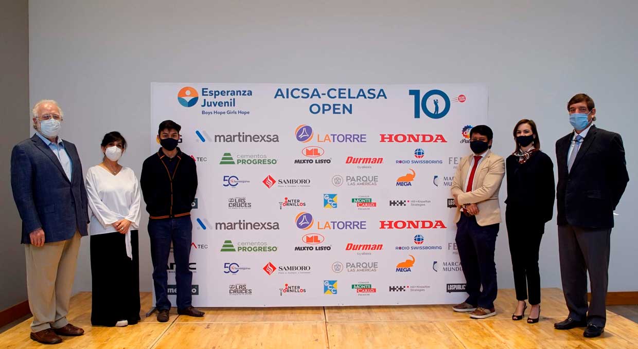 Torneo Esperanza Juvenil/AICSA-CELASA Open recaudará fondos para la educación de jóvenes guatemaltecos