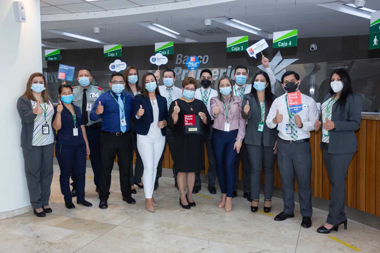Banco Promerica El Salvador, Un gran lugar para trabajar