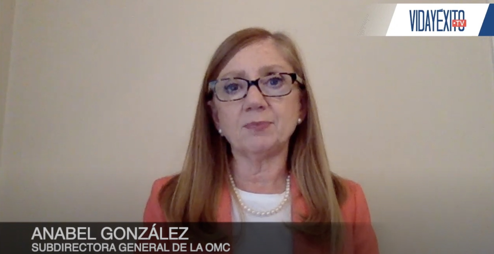 Anabel González, nueva subdirectora general de la OMC