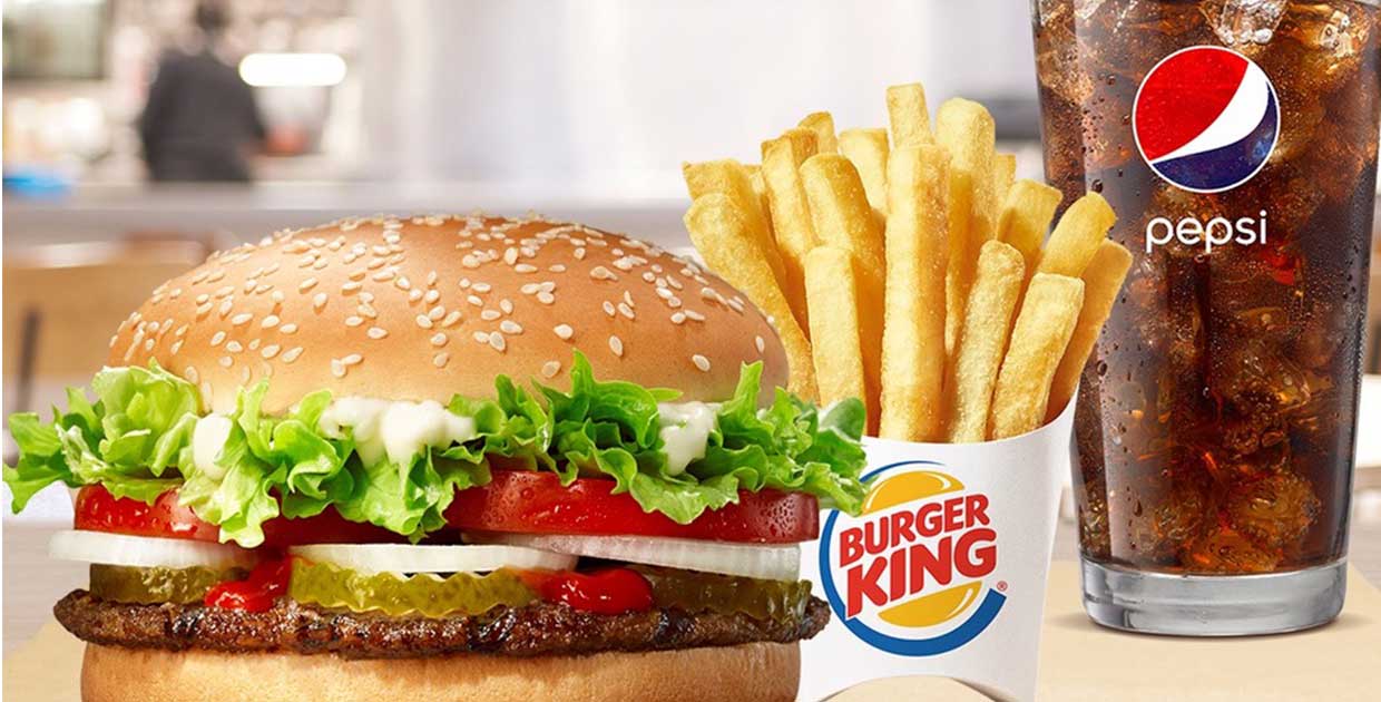 Burger King ofrece un 40% de descuento a los tarjetahabientes del Banco Nacional