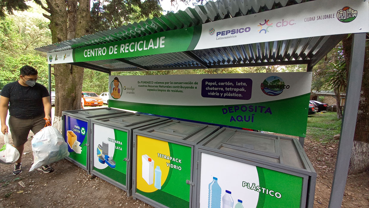 PepsiCo inaugura estaciones de reciclaje en la Ciudad de Guatemala como parte de su programa “Reciclaje con Propósito”
