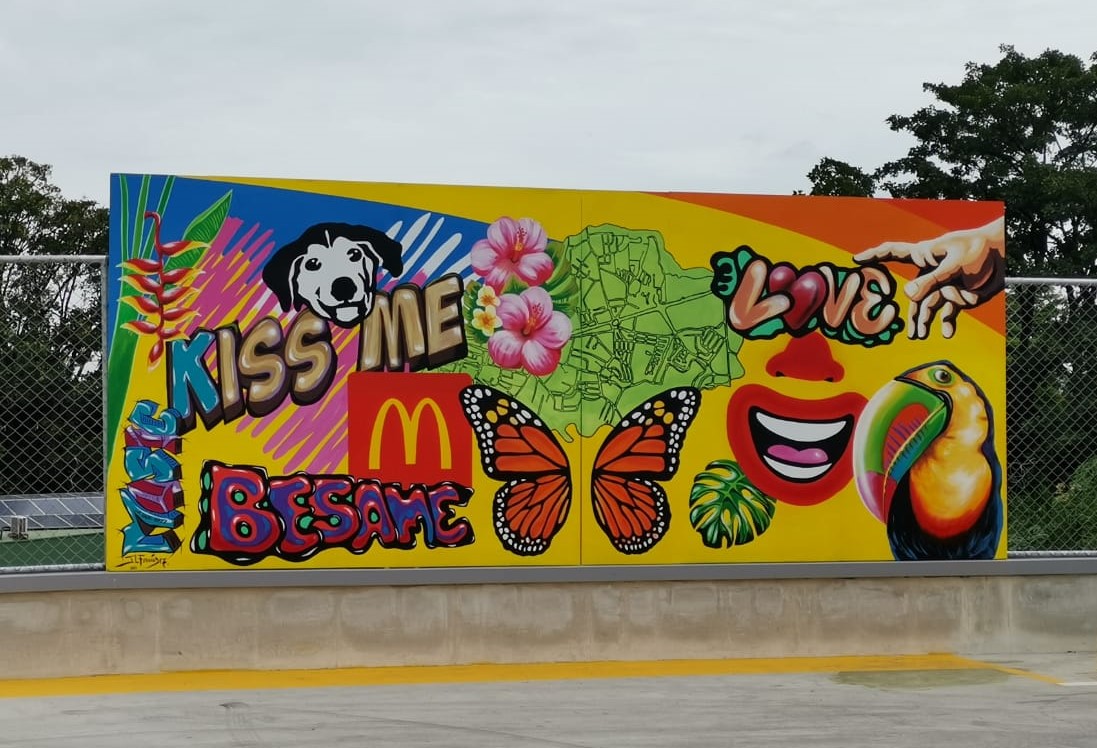 Arte costarricense llega al nuevo McDonald’s San Sebastián