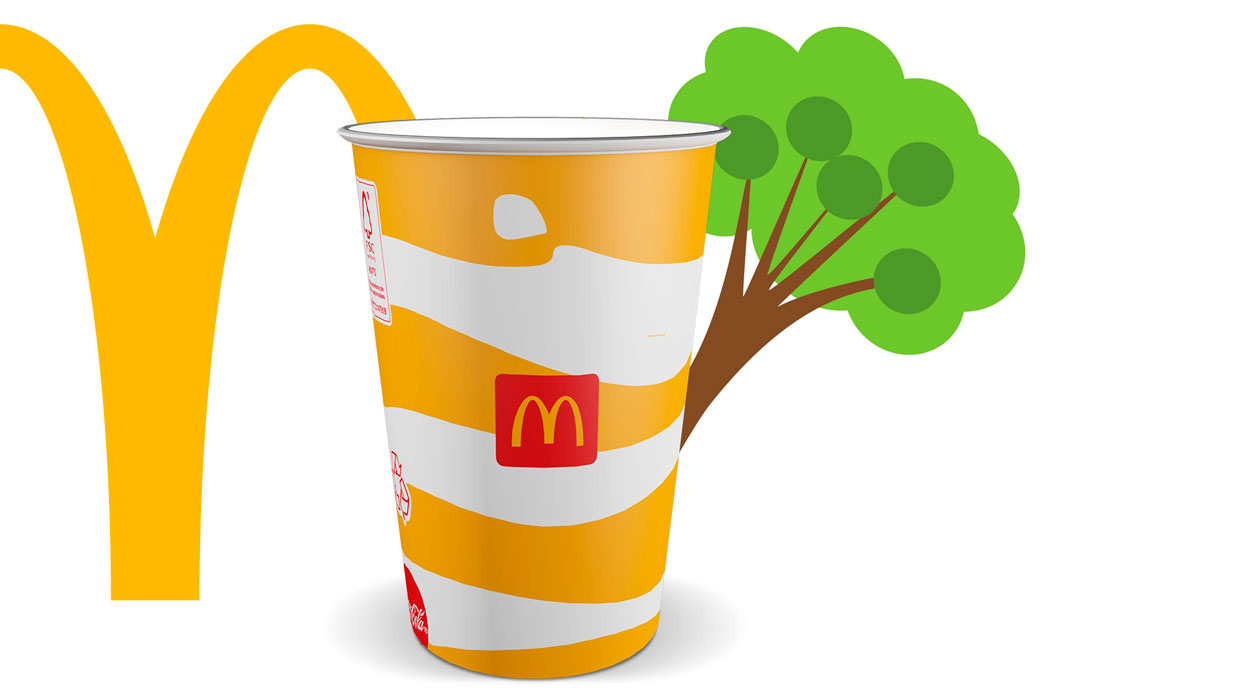 McDonald´s presenta sus nuevos diseños de empaques  con certificación FSC