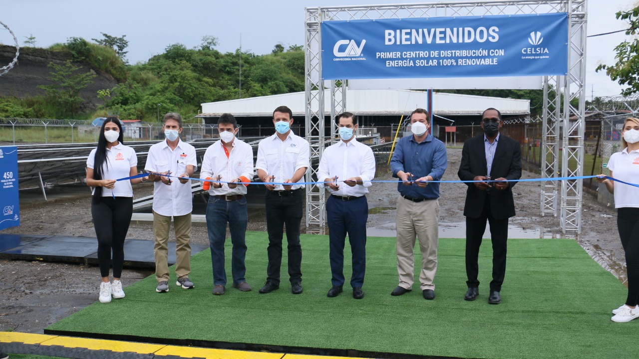 Cervecería Nacional de Panamá apuesta por la energía renovable en su Centro de Distribución en Colón
