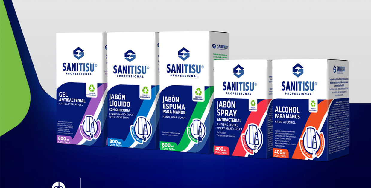 Sanitisu Profesional presenta su nueva línea de jabones y sanitizantes