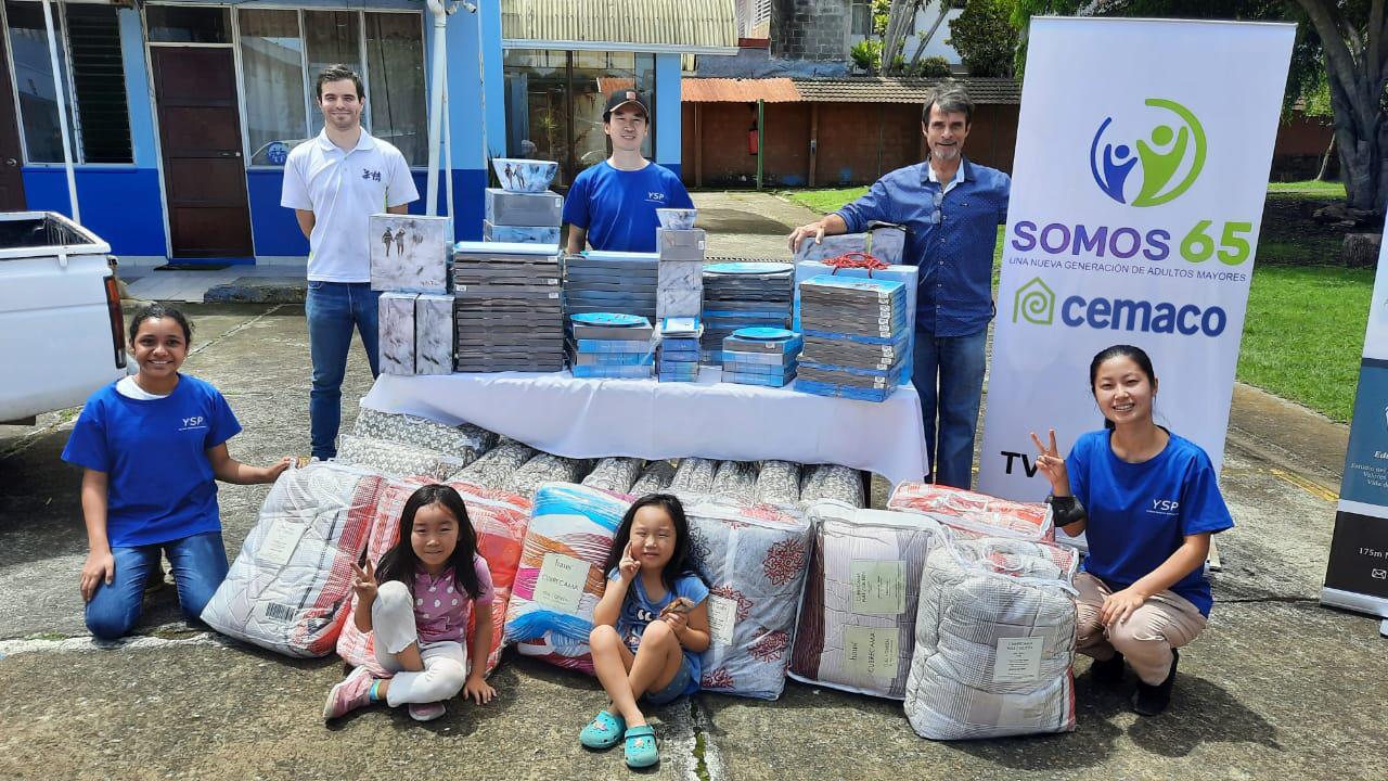 CEMACO realiza donación de productos para adultos mayores de todo Costa Rica