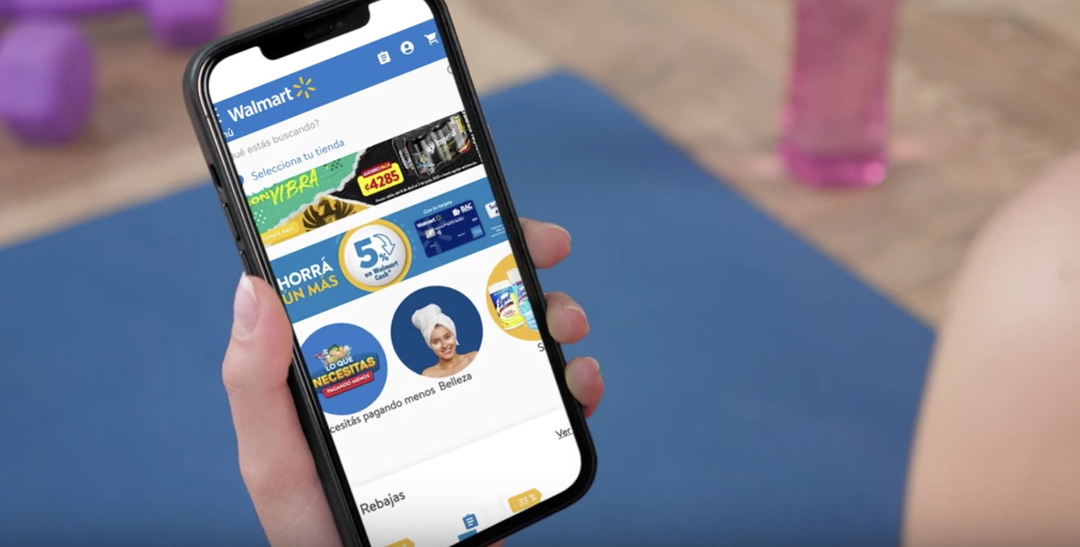 Walmart renueva plataforma para compras en línea  en Costa Rica