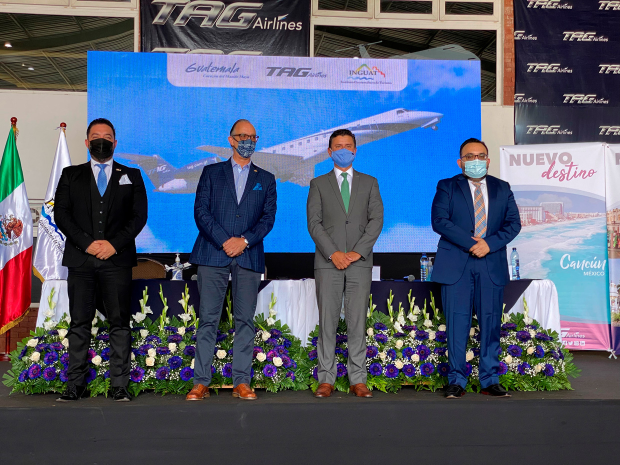 TAG Airlines presenta nuevas rutas de conexión entre Guatemala y el sur de México