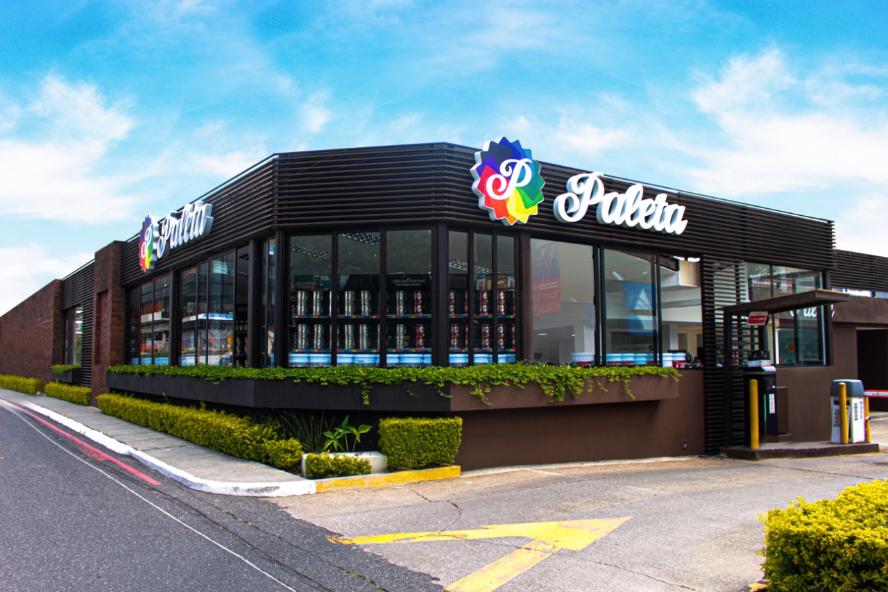nueva tienda de Pinturas Paleta # 90, abre sus puertas para seguir llenado de color a todos los guatemaltecos