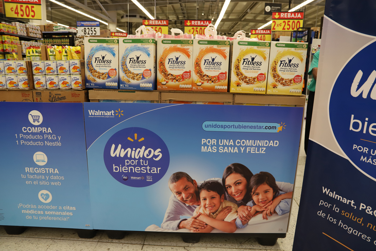 Nestlé, P&G y Walmart se unen para llevar salud, nutrición y bienestar a los hogares centroamericanos