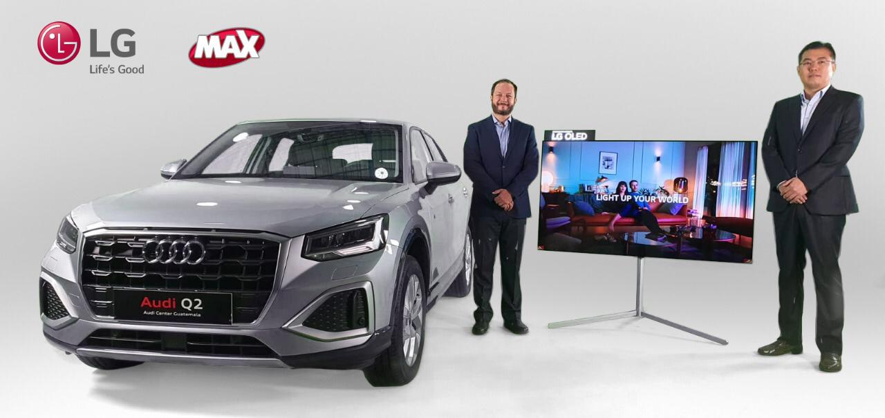 LG Electronics celebra 40 años contigo y junto a Tiendas MAX le regalan un Audi Q2 2021