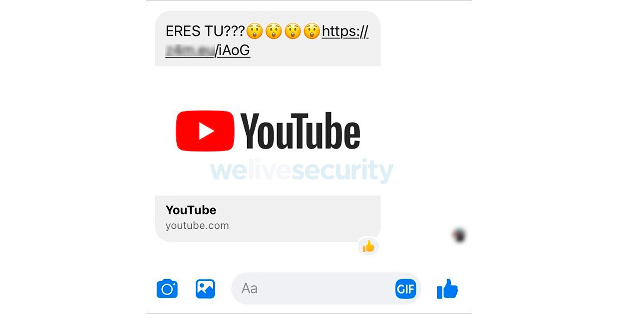 “¿Eres tú en este video?” Nueva campaña de phishing a través de Facebook Messenger