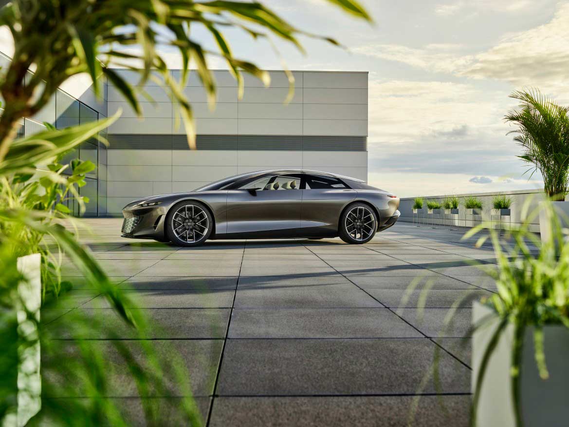 Audi grandsphere concept, Hacia el futuro en primera clase