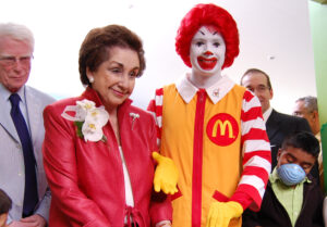 Fallece doña Yolanda de Cofiño, presidenta de McDonald’s Guatemala